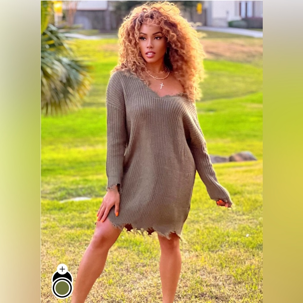 Sarabeth Sweater Mini Dress